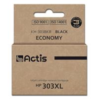 Actis KH-303BKR inkt voor HP printer, vervanging HP 303XL T6N04AE; Premium; 20ml; 600 pagina's; zwart - thumbnail