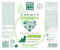Dierenshampoo Menforsan 300 ml Ecologisch Geconcentreerd Kat Hond - thumbnail