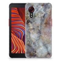 Samsung Galaxy Xcover 5 | TPU | Siliconen hoesje | Marmer Grijs - thumbnail