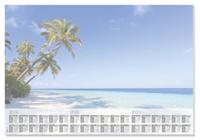 Sigel HO470 Bureau onderlegger Beach 3-jaarskalender Meerdere kleuren (b x h) 59.5 cm x 41 cm - thumbnail