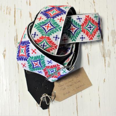 Holy Cow Straps 70's Red Green Blue