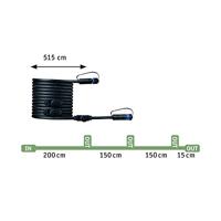 Paulmann 94596 Verlichtingssysteem Plug&Shine Verbindingskabel Zwart - thumbnail