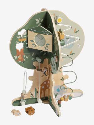 4 seizoenen activiteitenboom gemaakt van FSC® hout groen