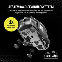 Gaming Mouse - Wireless - Corsair - M65 RGB Ultra Wireless - White - (CH -9319511 -EU2) - thumbnail