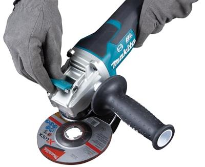 Makita DGA521ZX1 Accu Haakse Slijper 125mm X-LOCK 18V Basic Body - thumbnail