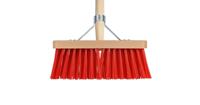 Bezem 28 cm breed kunststof haren140 cm steel Talen Tools - Talentools - thumbnail