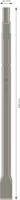 Bosch Accessoires Platte beitel zeskantopname met afgedraaide kraag 400 x 22 mm 1st - 1618630003 - thumbnail