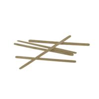 Roerstaafje iezzy 110mm hout - thumbnail