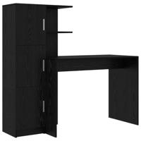 Bureau 2 pcs Zwart Eiken - thumbnail