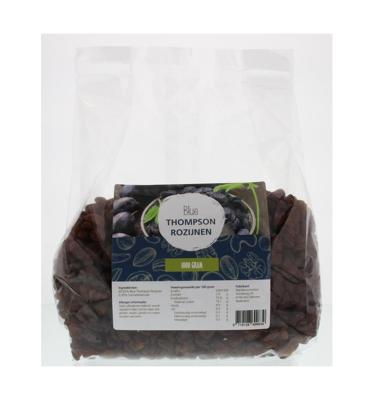 MijnNatuurwinkel Blue thompson rozijnen 1 Kilogram