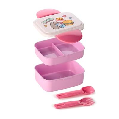 Union Pusheen de kat core bento clip lock lunch box