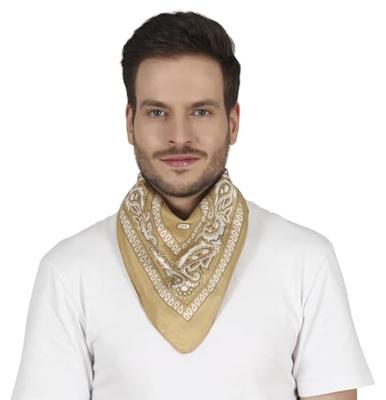 Sjaaltje Beige Zakdoek Denim