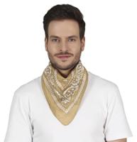 Sjaaltje Beige Zakdoek Denim - thumbnail