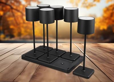 Trio Set van 6 tafellampjesFernandez zwart - R54096632