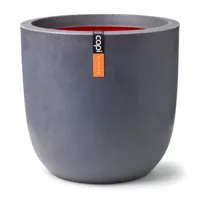 Capi Plantenbak Urban Smooth 43x41 cm donkergrijs - thumbnail