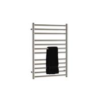 EH Design Radiator Athena Met Digitale Thermosstaat 60x120 cm Geborsteld RVS - thumbnail
