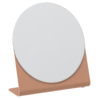 Bloomingville Spiegel Sanda Spiegel Oranje Metaal 16cm.H - thumbnail