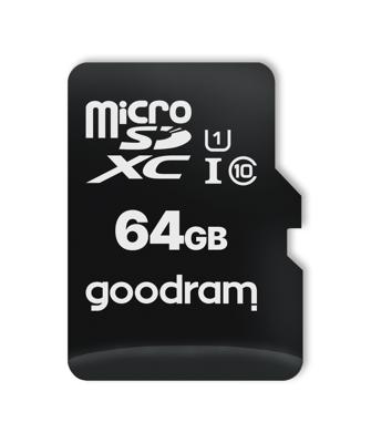 Goodram All in one M1A4-0640R12 flashgeheugen 64 GB MicroSDXC Klasse 10 UHS-I + De kaartlezer