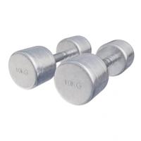 Dumbellset 20 kg (2 x 10 kg) Chroom - thumbnail