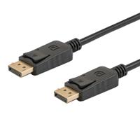 Savio CL-137 DisplayPort kabel 3 m Zwart - thumbnail