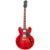 Epiphone ES-335 Figured Sixties Cherry semi-akoestische gitaar met premium gigbag - thumbnail