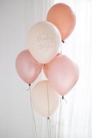 Ballonnen Blooming Baby Girl (6st) - thumbnail