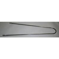 Gazelle spatbord stang 28 rvs 360mm - thumbnail