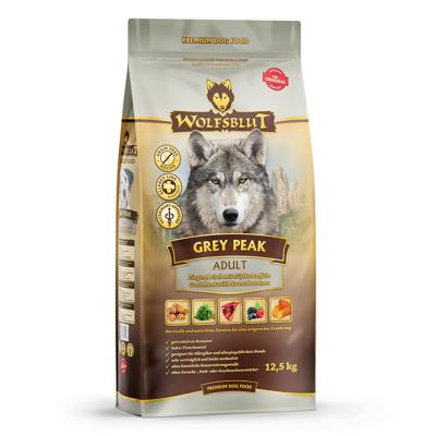 WOLFSBLUT Grey Peak Goat with sweet potatoes - droog hondenvoer - 12,5kg