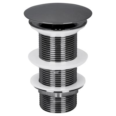 Wastafel Afvoerplug Differnz Always Open 10 cm Gunmetal Differnz