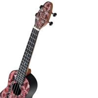 Ortega Keiki K2SS-RKC Soprano Size Ukulele Red Kaleidoscope sopraan ukelele set - thumbnail