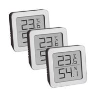 TFA Dostmann 95.2019.54 Thermo- en hygrometer Zilver, Zwart - thumbnail