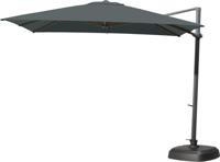 Zweefparasol Siesta 300x300cm - antraciet/donkergrijs - thumbnail