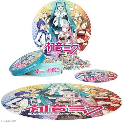 Hatsune Miku Jigsaw Puzzle Round 500 pieces Hatsune Miku Jigsaw Puzzle Round 500 pieces
