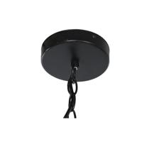 Plafondlamp Home ESPRIT Natuurlijk Hout Metaal 50 W 36,5 x 36,5 x 174,5 cm - thumbnail