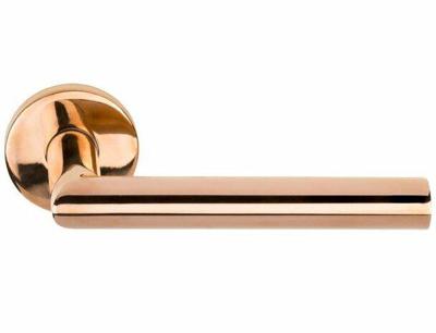 Formani Basics LB2-19 EN1906/3 deurkruk geveerd op rozet - PVD gepolijst koper