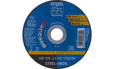 PFERD TOOLS PSF STEELOX 61721122 Doorslijpschijf recht 125 mm 25 stuk(s) RVS, Staal