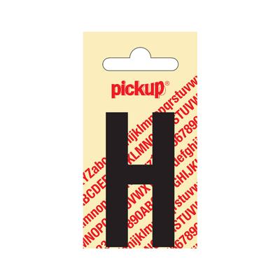 Plakletter Nobel 60 mm zwart H Pickup - Pickup