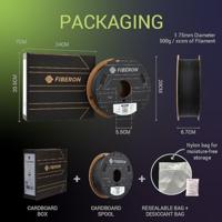 Polymaker FG02001 Fiberon™ PA6-GF25 Filament PA6-GF Glasvezelversterkt, Hittebestendig, Niet-trekkend 1.75 mm 500 g Grijs 1 stuk(s) - thumbnail