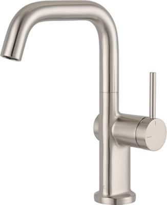 Ben Navan industriële wastafelkraan geborsteld nikkel