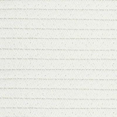 Wasmand 60x36 cm katoen grijs en wit