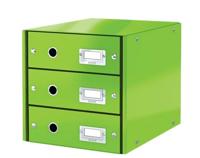 Ladenbox Leitz WOW Click & Store 3 laden groen - thumbnail