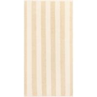 Cawö Cawo Pure Strepen Handdoek 50/100 beige - thumbnail