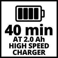 Einhell 3424051 GC-CC 18 Li Kit (1x2,0Ah) Bezem, Voegenreiniger Nylon, Staal 18 V - thumbnail