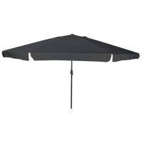 VidaXL Tuinparasol antraciet 395 x 395 x 245 cm polyester en staal - thumbnail