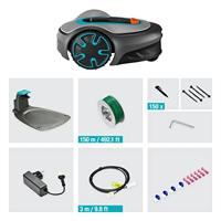 Grasmaaier met batterij Gardena Sileno 500 m² - thumbnail