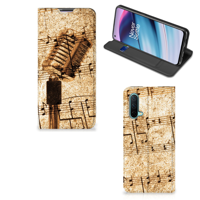 OnePlus Nord CE 5G Stand Case Bladmuziek - thumbnail