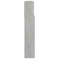 Hoofdbordkast 220x19x103,5 cm betongrijs - thumbnail