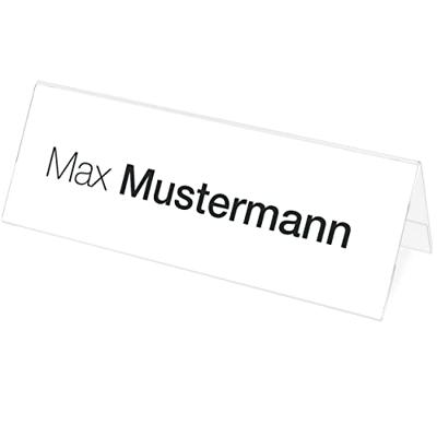 Deflecto tafelnaambord voor ft A4