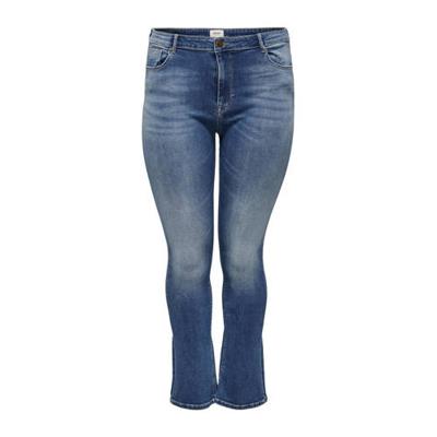 ONLY CARMAKOMA high waist flared jeans CARLAOLA dark denim
