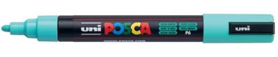 Paintmarker uni posca pc5m m aquagroen | 6 stuks